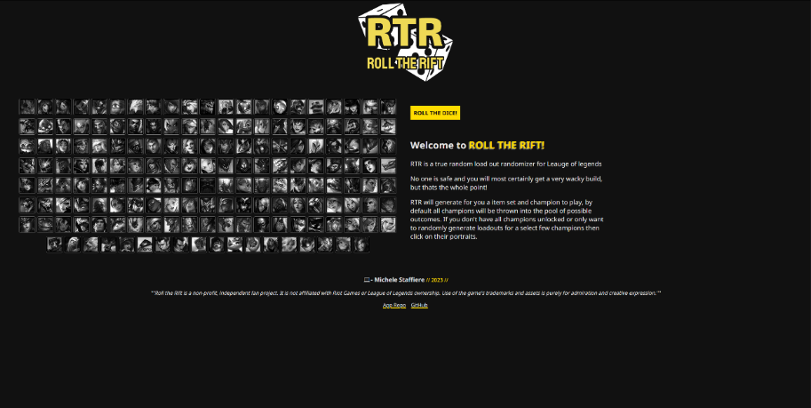 Desktop preview of first project