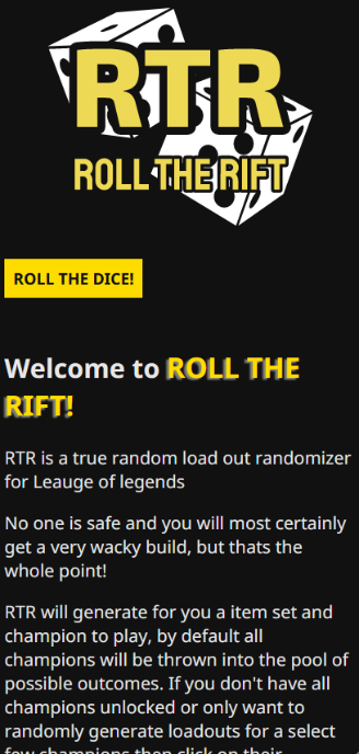 Mobile preview of first project